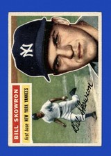 1956 Topps Set-Break # 61 Bill Skowron EX-EXMINT (white back) *GMCARDS*