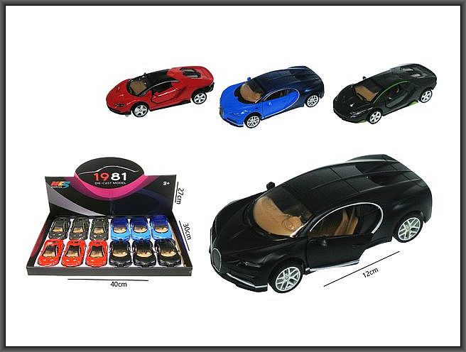 5902447048216 Auto sportowe 12 см святило и дверь 4-колоры 2-родзайе ХИПО 3490₽