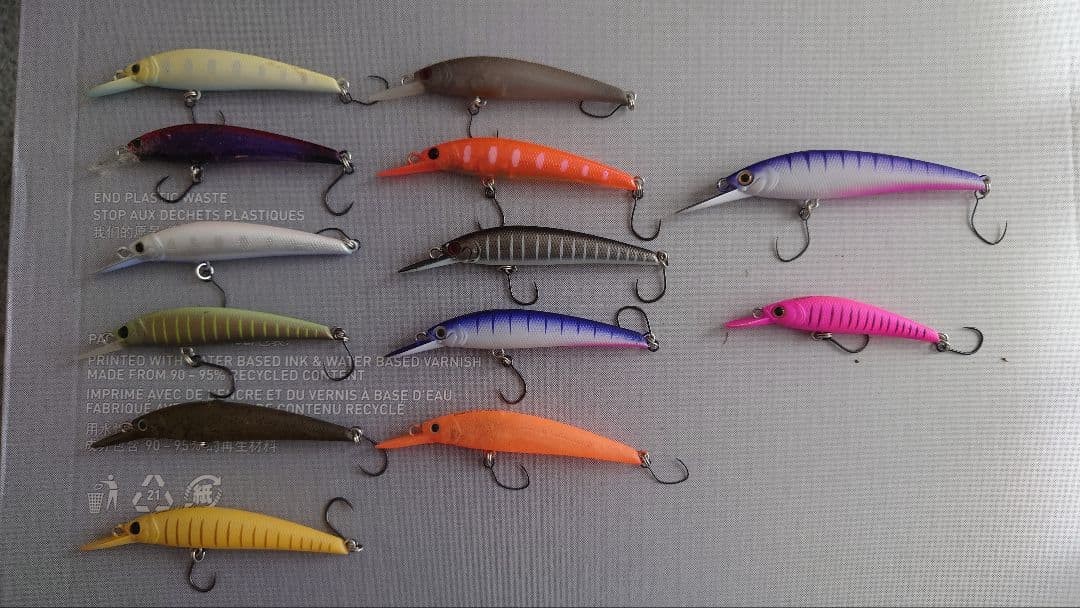 Area Trout Minnow Set, 94 pieces - Image 3