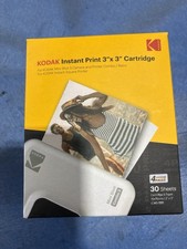 KODAK 30 PHOTOS OF 3"X3" CARTRIDGE FOR MINI3-NEW