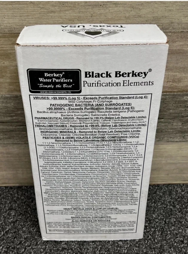 25+ Berkey Black Water Filters for sale | Updated Oct 2026