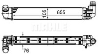 Mahle Ci 496 000S LadeluftküHler FüR Dacia Duster (Hs_)