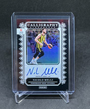 2024/25 Crown Royale Euroleague Calligraphy Signatures NICOLO MELLI AUTO
