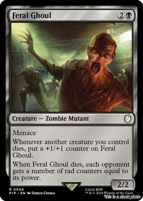 MTG Feral Ghoul [PIP - 44] LP