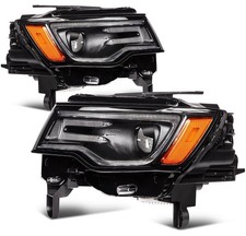 Headlights Assembly Fits Jeep Grand Cherokee 2019-2021 Projector Pair Headlamp