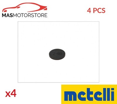 EINSTELLSCHEIBE VENTILSPIEL METELLI 03-0-28250 4PCS I NEU OE QUALITÄT