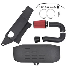 Cold Air Intake Kit Replacement , High Flow Aluminum Intake System with Filter