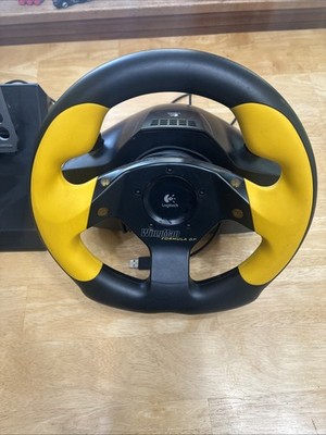 Logitech WingMan Formula GP Steering Wheel and Pedals for PC