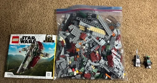 LEGO Star Wars Boba Fett's Starship 75312 Complete Set 593 pcs The Mandalorian