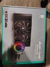 DEEPCOOL 240EX Castle Anti-Leak Addressable RGB AIO Liquid CPU Cooler