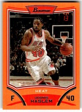 2008-09 Bowman Udonis Haslem Orange #/299 #56