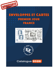 Nouveauté Catalogue des Enveloppes et Cartes Premier Jour 2026