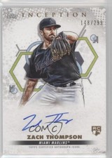 2022 Topps Inception Base Rookie and Emerging Stars /299 Zach Thompson Auto v9t
