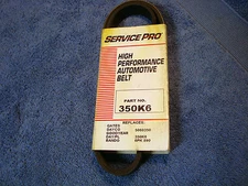BELT Serpentine Drive SERVICE PRO 350K6 FORD MERCURY