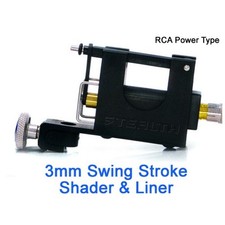 STEALTHLITE 3.0 mm Stroke Liner Shader Rotary Tattoo Machine Gun Motor RCA