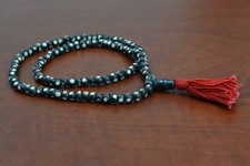 108 PCS DOTTED TIBETAN BUDDHIST BONE MALA PRAYER BEADS 6MM