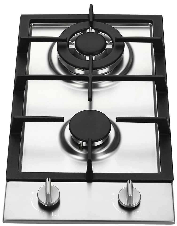 RAMBLEWOOD GREEN Ramblewood GC2-37N (Natural Gas) 2 burner gas cooktop, ETL Safety Certified.