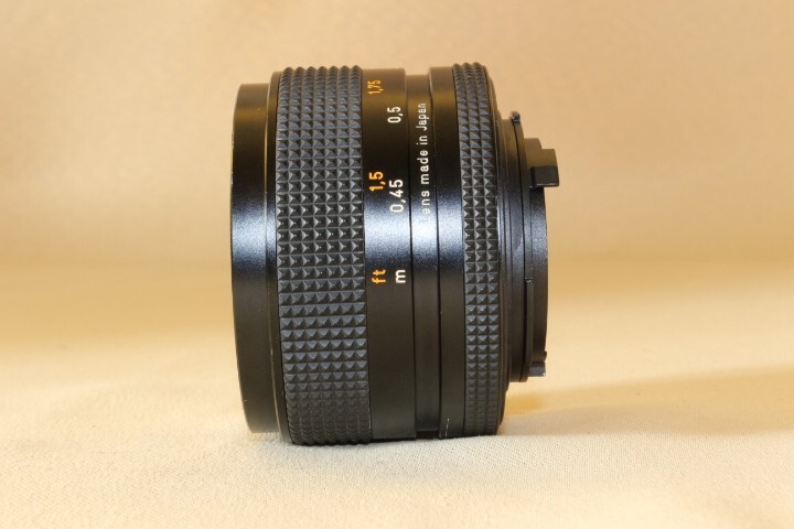 【良品】CONTAX Planar T*50mm F1.4 MMJ MINT+] Contax Carl Zeiss Planar T* 50mm f/1.4 Lens MMJ From