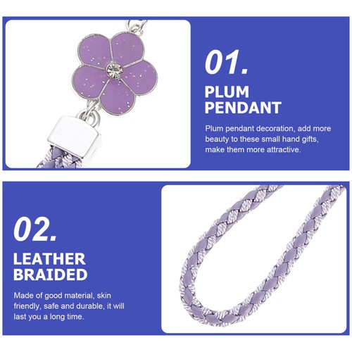 8 Pcs Braided Lanyard Knitting Mobile Phone Hanging Rope - Photo 2/12