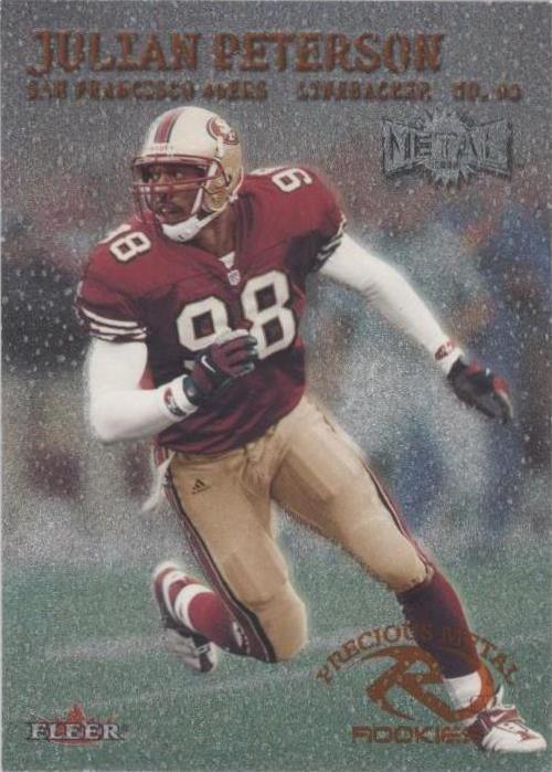 2000 Fleer Metal Julian Peterson #219 - 1 of 2