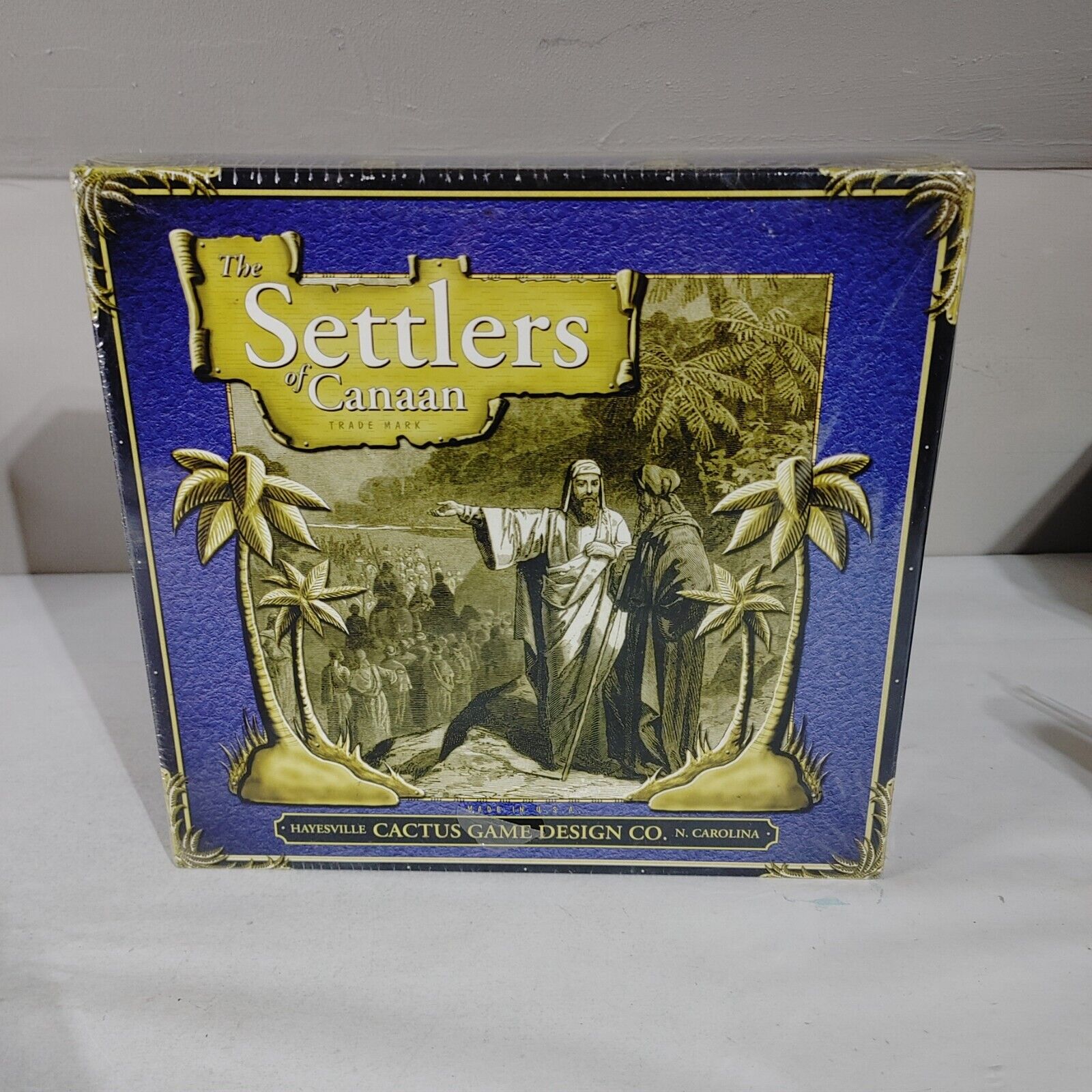 Settlers of Canaan Board Game (2004, Hardcover) for sale online