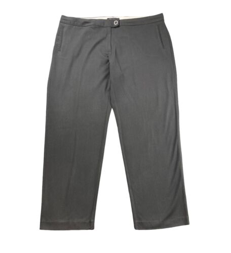 Pantalon femme M&S Royaume-Uni Taille 20 gris intelligent extensible formel coupe W40 L29 pouces - Photo 1/10