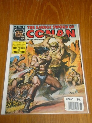 SAVAGE SWORD OF CONAN #188 CURTIS / MARVEL US MAGAZINE AUGUST 1991 --