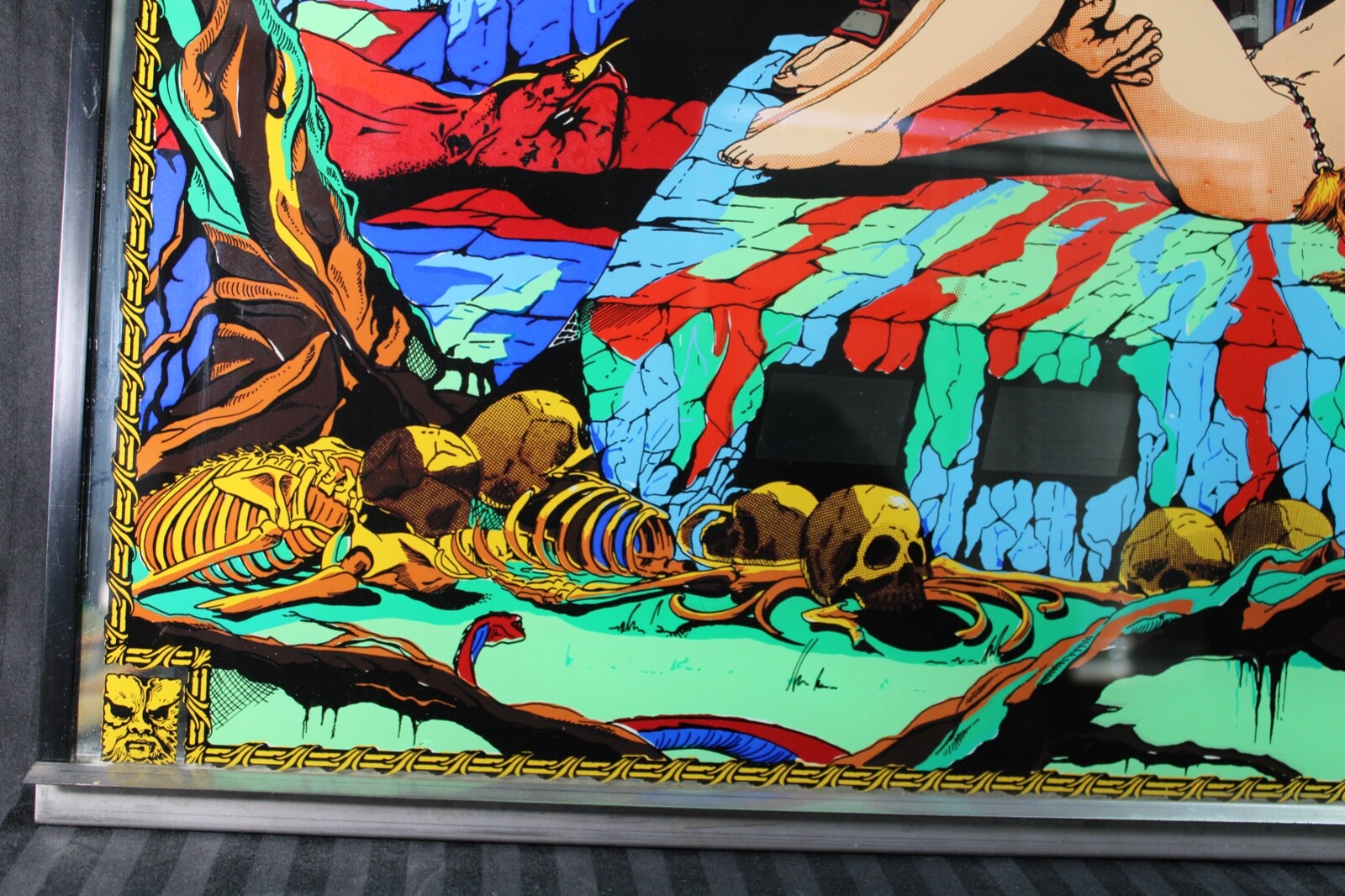 Vintage 1979 Original Pinball Machine Backglass CLEAN! eBay