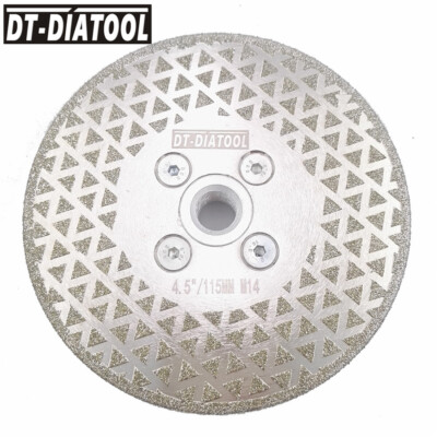 4.5'' - 9'' Electroplated Diamond Cutting Disc Grinding Wheel with M14 Flange