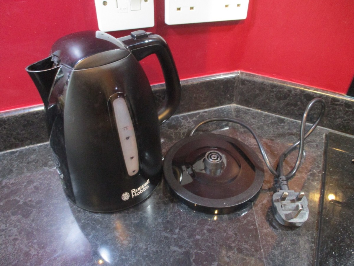 Russell Hobbs Textures Electric Cordless Kettle 21271 USED