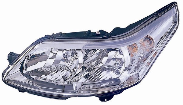 Scheinwerfer Projektor Rechts H7-H1 Pred REG Elett Citroen C4 2005 2010-image