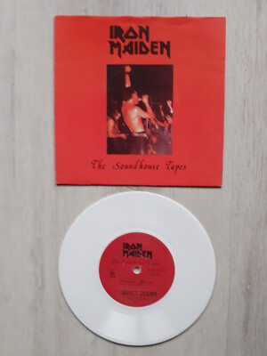 IRON MAIDEN SOUND HOUSE NACHDRUCK WEISS