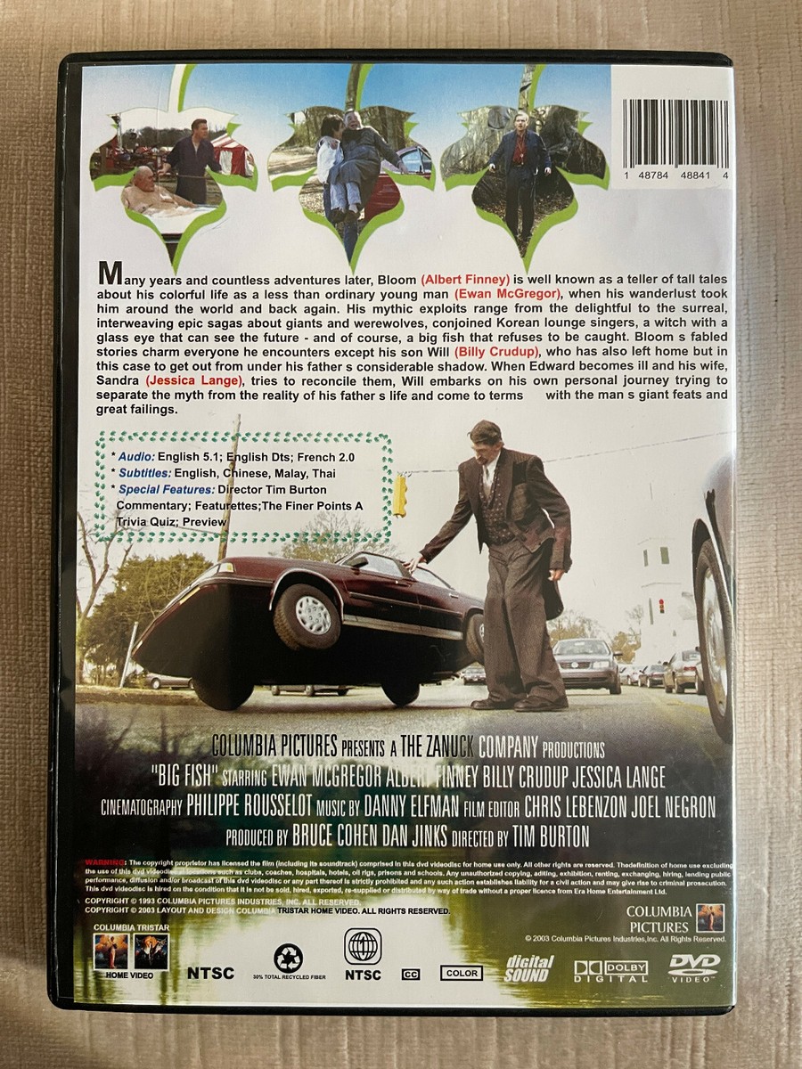 その他 Big Fish Blues [DVD] BIG FISH (2003 -DVD). Dir: Tim Burton. Ewan McGregor, Albert
