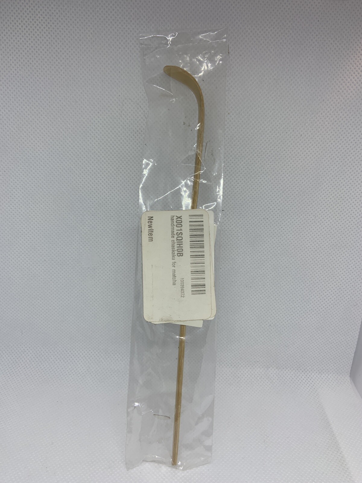 Natural Japanese Blonde Bamboo Chashaku Matcha Green Tea Ceremony Scoop Tool