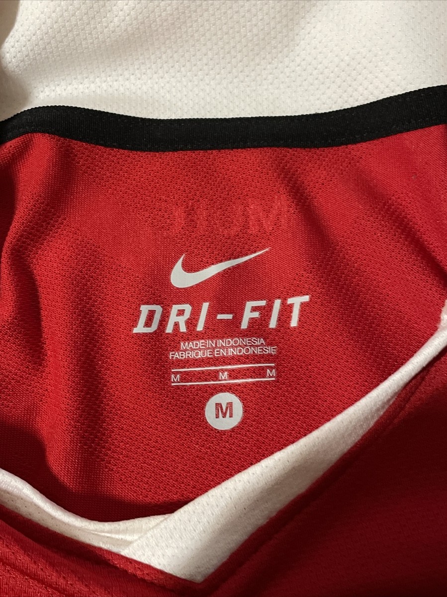 NIKE DRI-FIT Manchester United 新品 Mサイズ Nike Manchester United Football Club Red Dri Fit Soccer