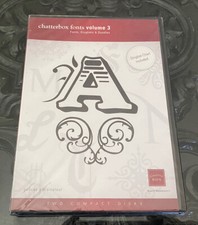 Chatterbox Fonts Volume 3: Fonts, Dingbats  Doodles New Sealed