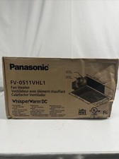 Panasonic FV-11VHL2 WhisperWarm 110 CFM Ceiling Exhaust Fan with Light u0026  Heater for sale online | eBay