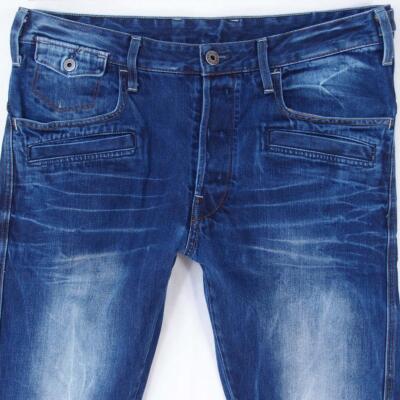 Mens G-Star DAVIN 3D LOOSE TAPERED Relaxed Tapered Blue Jeans W36