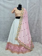 New Launch Malay Satin Silk Lehenga Choli With Dupatta For Indian Function