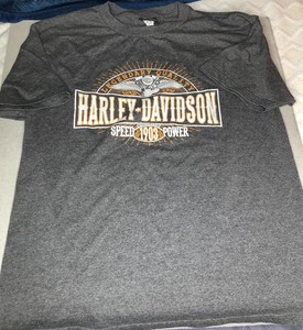 Grand Canyon Harley Davidson Men's Tee Shirt Graphic Sedona Arizona Size Large | eBay