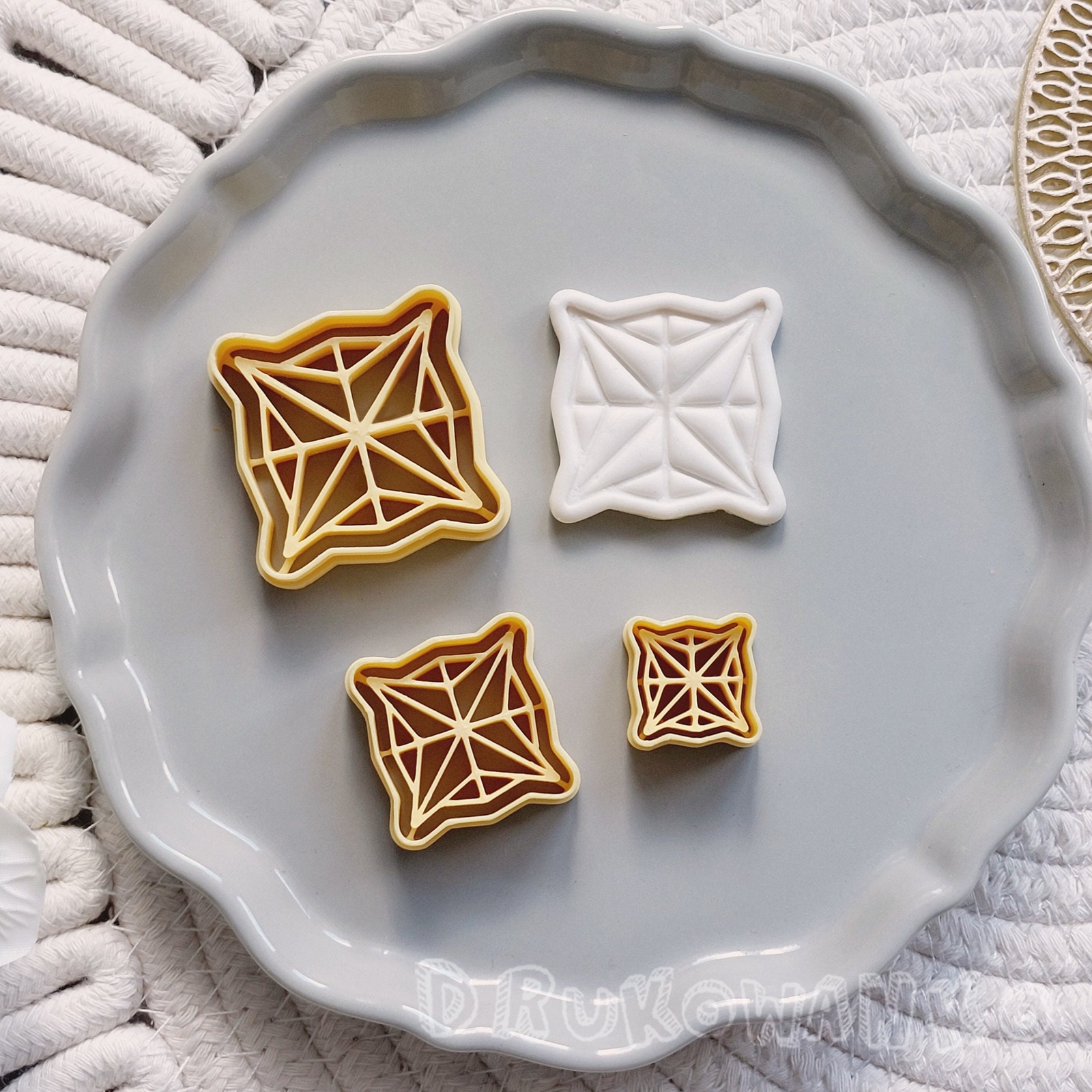 Cortador de arcilla polimérica 28 decoración forma joyería pendiente