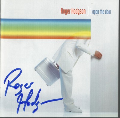 Open the Door * by Roger Hodgson (CD, Nov-2000, Red Spear) Original Autographed