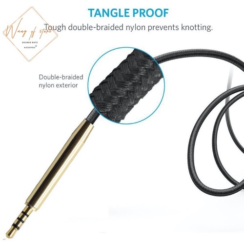 OFC Audio Cable For Sennheiser PC PXC 350 450 480 550 Headphone Remote Control - Picture 7 of 14
