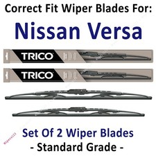 Wipers 2-Pack - Standard Wiper Blades - fit 2020 Nissan Versa - 30260/170