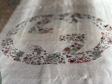 Unique Vintage GUCCI Silk Large 68  X 28  GG Monogram Interlocking G Wrap Scarf