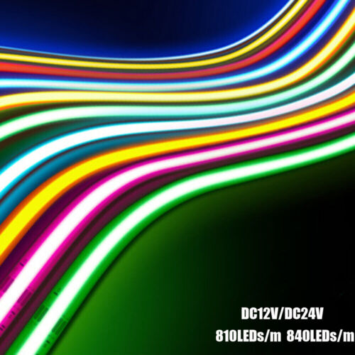 5-20m RGB COB LED Streifen Leuchten hohe Dichte Flexibler Schrank Küche Licht Dekor - Bild 1 von 29