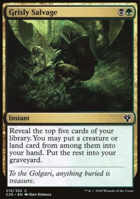 Grisly Salvage ~ Commander: Ikoria [ NearMint ] [ Magic MTG ]