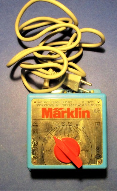 marklin ho trafo 16 va nr 6671 gunstig kaufen ebay