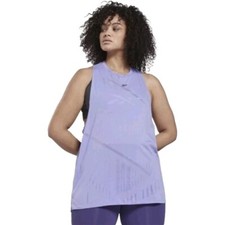 REEBOK Womens Tank top Plus Size Training Speedwick 4XL Vest Top Exercise Gym 