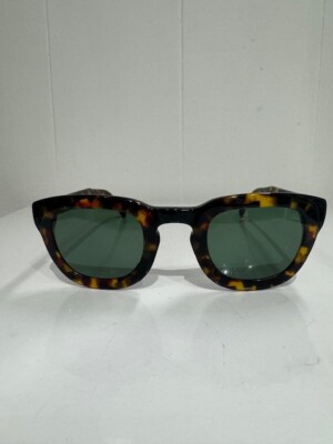 Moscot Telena Tortoise Black 44 22 148 G15 Lnes Mineral New 100% Authentic